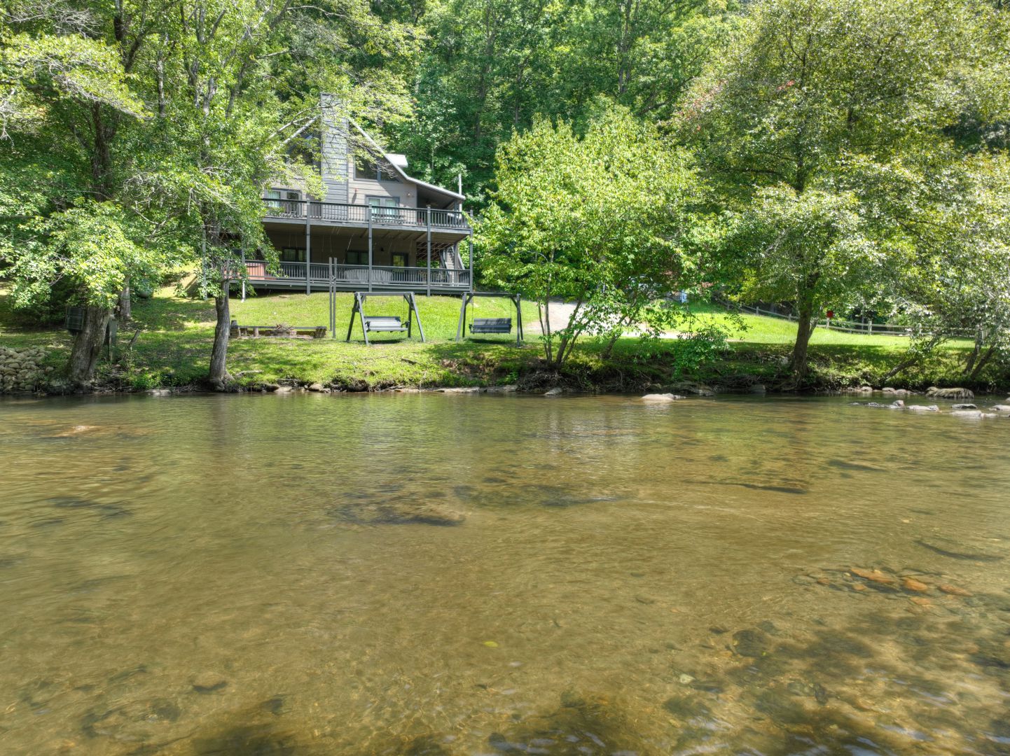 A Calming Creek Cabin Rental