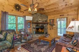 Dogwood Cabin- Hot Tub, Outdoor Fireplace, Grill - Image 4